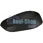 Мышь беспроводная Logitech B170 черный, 1000 dpi, радиоканал, USB, кнопки - 3