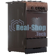 Плита газовая Gefest ПГ 3200-08 К43 коричневый, конфорок 4 шт, духовка 42 л, 50 см x 85 см x 53 см