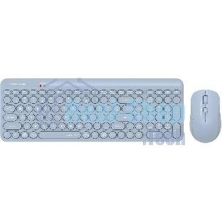Комплект клавиатура+мышь A4Tech FStyler FG3300 Air2 беспроводной, USB, 2000 DPI, синий