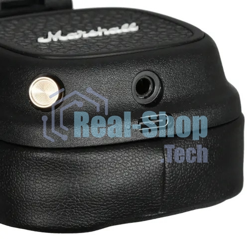 Беспроводные/проводные наушники Marshall Major V черный, накладные, Bluetooth + проводной, беспроводная зарядка, до 100 ч