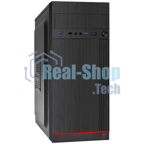 Компьютерный корпус Miditower ExeGate AA-442U2-UNS400 (ATX, БП UNS400 с вент. 12см, 1хUSB+2хUSB 3.0, аудио, черный)