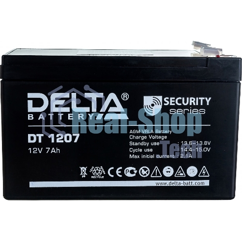 Батарея для ИБП Delta DT 1207 (12V, 7Ah)