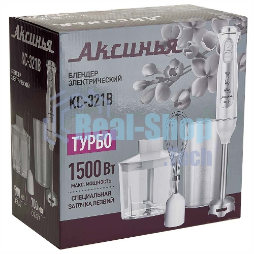 Блендер АКСИНЬЯ КС-321В белый
