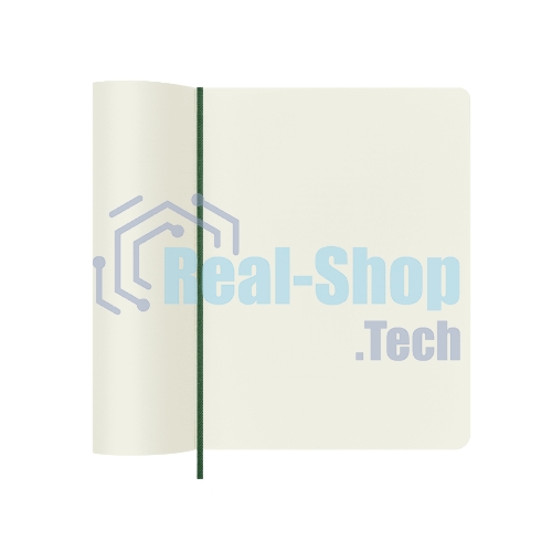 Блокнот Moleskine CLASSIC SOFT QP623K15 XLarge 190х250мм, 192 страниц, нелинованный, мягкая обложка, зеленый