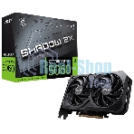 Видеокарта MSI PCI-E 5.0 RTX 5060 8G SHADOW 2X OC NVIDIA GeForce RTX 5060 8Gb 128bit GDDR7 2482/28000 HDMIx1 DPx3 HDCP Ret