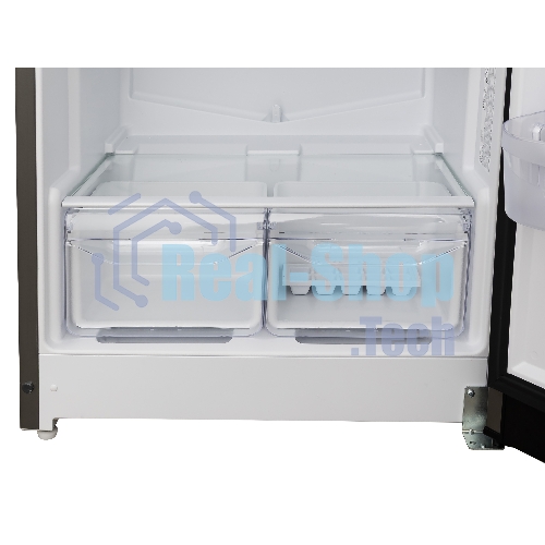 Холодильник Indesit TIA 16 NG серый/черный двухкамерный 245/51 л морозилка сверху, капельная система