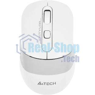Мышь беспроводная A4Tech Fstyler FG10S белый/серый, 2000 dpi, радиоканал, USB, кнопки - 4