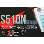 Клавиатура проводная A4Tech Bloody S510N USB белый