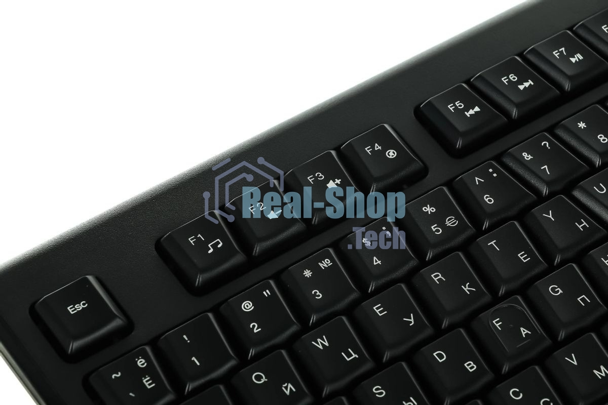 Комплект клавиатура+мышь A4Tech KRS-8372 проводной, USB, 1200 DPI, чёрный