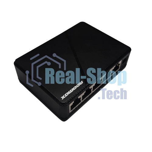 Коммутатор неуправляемый NEOMAX NMS-105P-1000-P, 5 портов 1000 Mbps, пластик