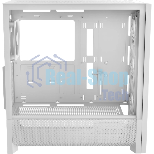 Корпус Ocypus Delta C70 WH ARGB, Midi-Tower, белый, 4 x 120 мм