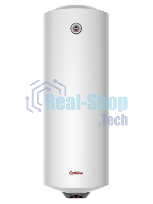 Водонагреватель электрический Thermex Praktik 150 V белый, накопительный, 150 л, 2,5 кВт, настенный, вертикальный, бак из нержавеющей стали, механическое управление