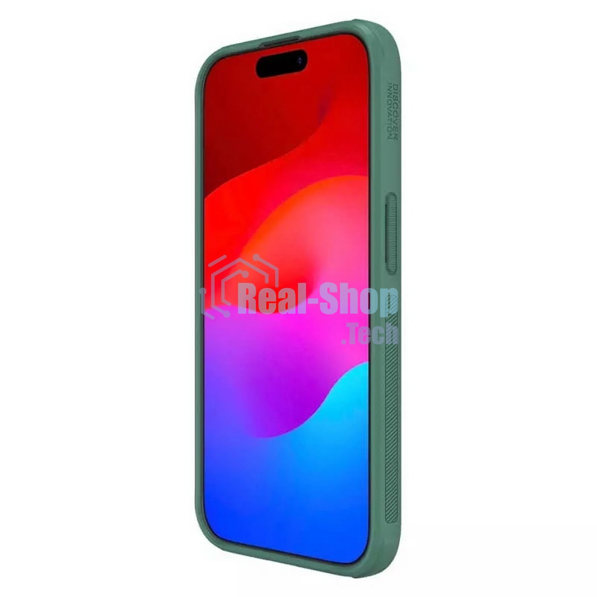 Чехол Super Frosted Shield Pro Magnetic Case, темно-зеленый, (AP IP15 Pro)