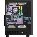 Компьютерный корпус Aerocool/Formula MANA DYNAMIC черный без БП ATX 6x120мм 2xUSB 3.0 1xUSB3.1 audio bott PSU