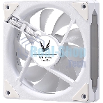 Вентилятор для корпуса Aerocool/Formula Floe 12WH ARPW ARGb белый, 120 мм, 1500 об/мин, 26.8 дБ, 4 pin