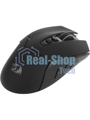 Мышь беспроводная Redragon Mirage Pro черный, 8000 dpi, радиоканал, USB, кнопки - 9
