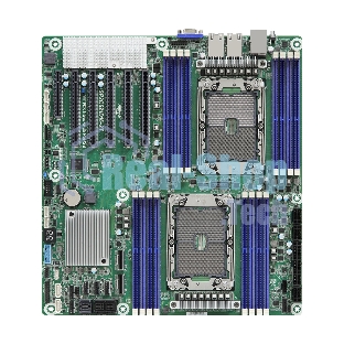 Материнская плата серверная ASRock SP2C621D16-2T, 2xLGA4189, Intel C621A, 16xDDR4, 14xSATA, 1xM.2, 5xPCIe 4.0 x16, 1xVGA, 2x10Gb LAN, 2xUSB-A 5Gbps, IPMI, EEB