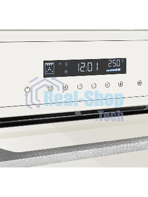 Шкаф духовой электрический Maunfeld AEOD60103BG, 60л, дверца с 3 стеклами, бежевый