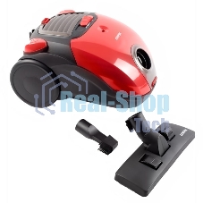 Пылесос Centek CT-2511 красный/черный, 400/2000 Вт, уборка сухая, пылесборник мешок, 2 л