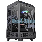 Компьютерный корпус Thermaltake The Tower 100 черный без БП ATX 2x120мм 2xUSB 3.0 1xUSB3.1 audio bott PSU