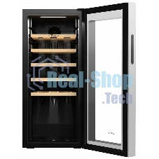 Винный шкаф Libhof GM-18 белый, 53 л, 1 отсек, 18 бут., класс A