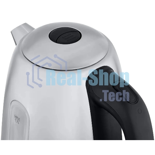 Чайник электрический Starwind SKS3210 1.7 л, 2200 Вт, серебристый (корпус: металл)