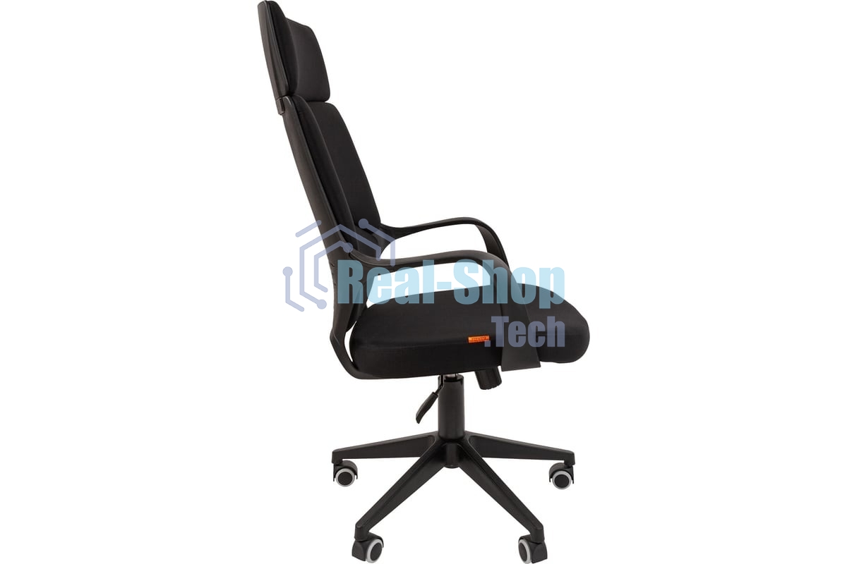 Кресло Chairman 525 черный, ткань, 120 кг