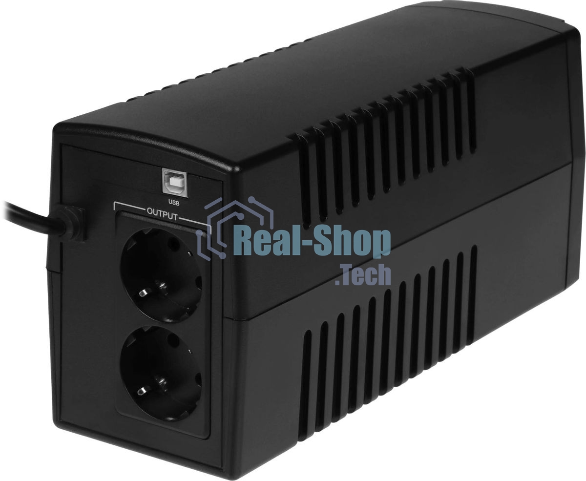 Источник бесперебойного питания Ippon Back Basic 850 Euro / 850 ВА / 480 Вт / 2 x CEE 7 (евророзетка)