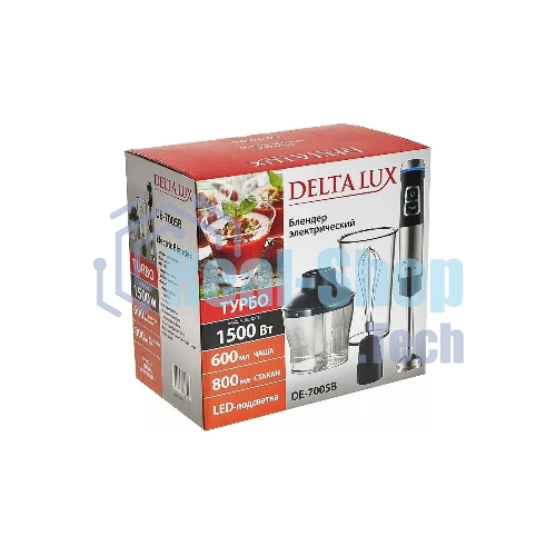 Блендер погружной Delta Lux DE-7005B черный