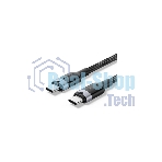 Кабель Vention USB 2.0 CM/CM - 1м. Черный 5А PD240W