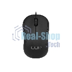 Мышь проводная CBR CM 106 черный, 1000 dpi, USB, кнопки - 3, 1,5 м