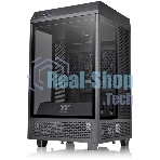 Компьютерный корпус Thermaltake The Tower 100 черный без БП ATX 2x120мм 2xUSB 3.0 1xUSB3.1 audio bott PSU