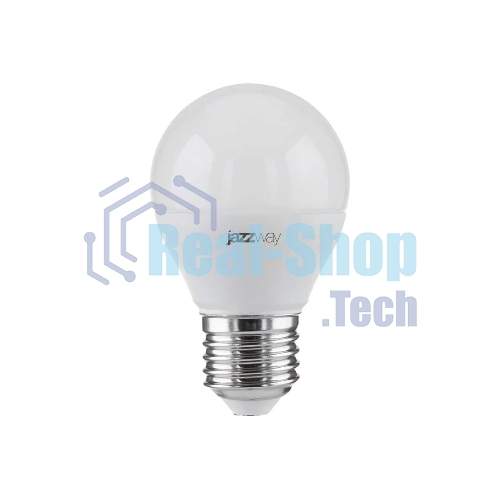 Лампа светодиодная JazzWay PLED-SP-G45 7Вт шар 5000К холодный белый E27 540лм 230В