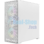Корпус Ocypus Delta C70 WH ARGB, Midi-Tower, белый, 4 x 120 мм