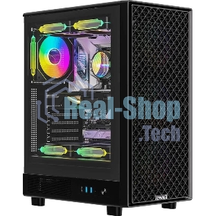 Компьютерный корпус Aerocool/Formula MANA DYNAMIC черный без БП ATX 6x120мм 2xUSB 3.0 1xUSB3.1 audio bott PSU