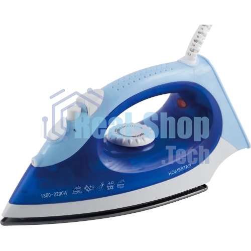 Утюг Homestar HS-4002А синий, 2200 Вт, 30 г/мин, 100 г/мин, 200 мл