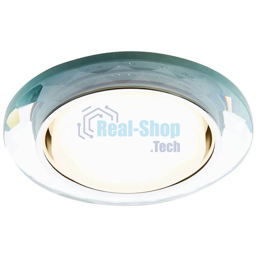 Точечный светодиодный светильник Ambrella Light хром/прозрачный GX53 G8077 CH