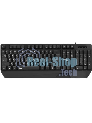 Клавиатура Qumo Twins K68 проводная, USB Type-A, чёрный