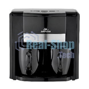 Кофеварка эл. капелн Добрыня DO-3604 (0,3л, 500Вт) 2кружки x6