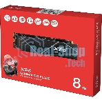 Накопитель SSD ADATA XPG GAMMIX BLADE S70, 8Tb, PCIe 4.0 x4, M.2 2280, NVMe, R/W 7300/6300