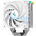 Устройство охлаждения(кулер) Deepcool AK400 Digital SE Wh ARGb Soc-AM5/AM4/1200/1700/1851 белый 4-pin 19-28dB Al+Cu LCD 220W 812gr Ret (R-AK400-WHADMN-GJD)
