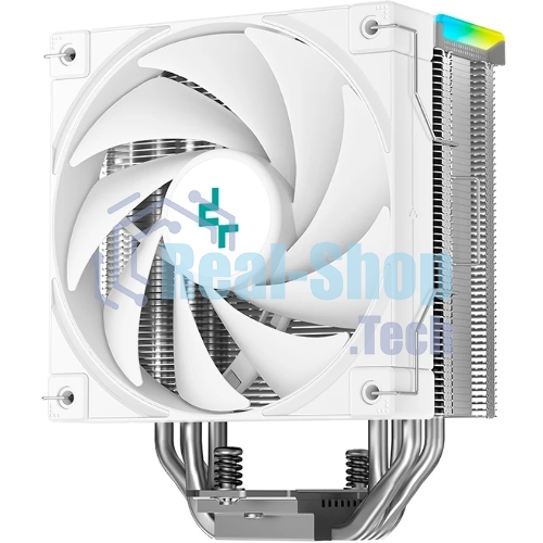 Устройство охлаждения(кулер) Deepcool AK400 Digital SE Wh ARGb Soc-AM5/AM4/1200/1700/1851 белый 4-pin 19-28dB Al+Cu LCD 220W 812gr Ret (R-AK400-WHADMN-GJD)