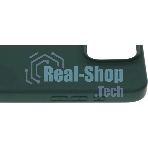 Чехол Microfiber Case для Apple iPhone 16 Pro Max зеленый опал, Borasco