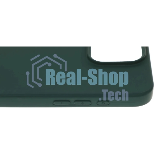 Чехол Microfiber Case для Apple iPhone 16 Pro Max зеленый опал, Borasco