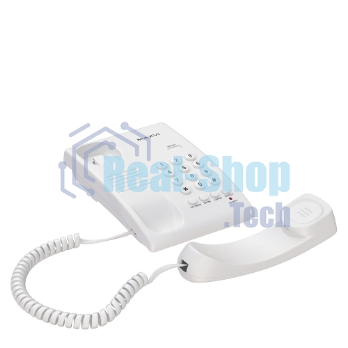 Проводной телефон MAXVI CS-02 white
