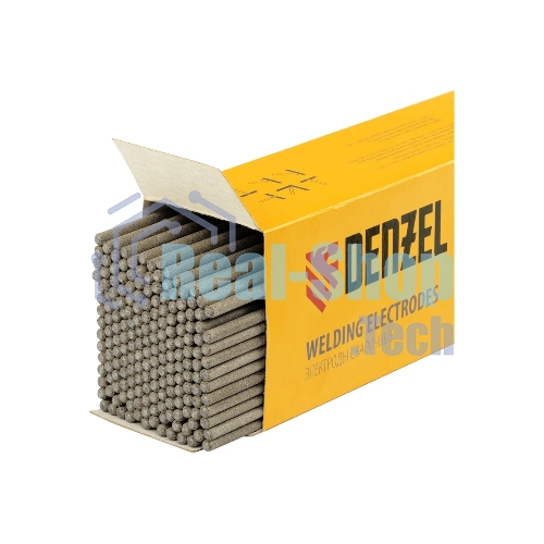 Электроды Denzel DER-46, диам. 3 мм, 5 кг, рутиловое покрытие