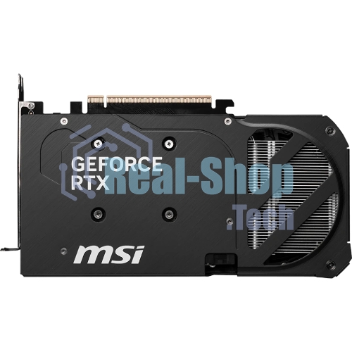 Видеокарта MSI RTX 5060 Ti 16G SHADOW 2X OC PLUS, NVIDIA RTX 5060 Ti, 16 ГБ GDDR7, 128 бит, PCI-e 5.0, 1xHDMI, 3xDP, 2617 МГц