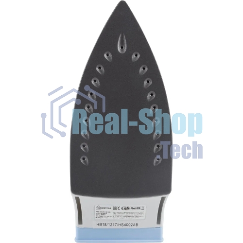 Утюг Homestar HS-4002А синий, 2200 Вт, 30 г/мин, 100 г/мин, 200 мл
