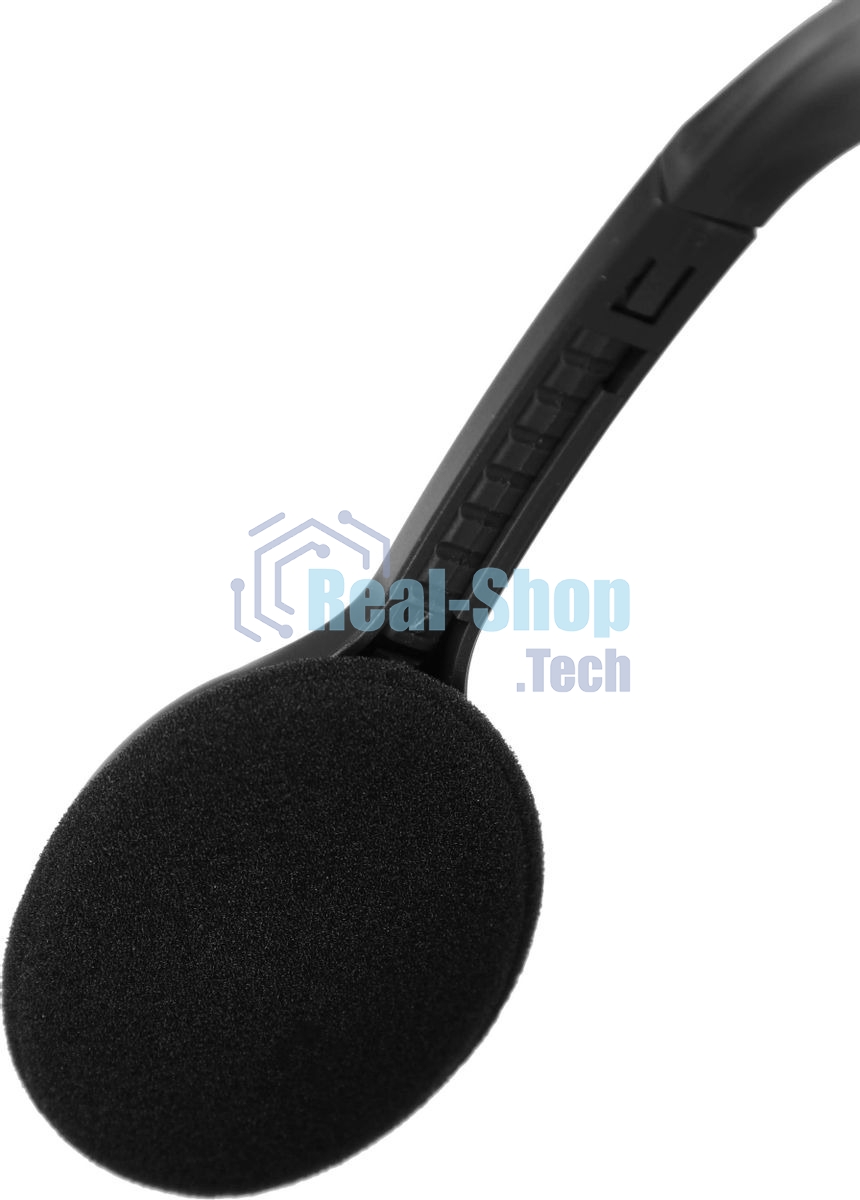 Гарнитура Logitech H111 чёрный, проводная, 3.5 мм