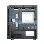 Компьютерный корпус ACD Citadel 104 ATX, черный, USB 3.0x1+USB 2.0x2+HD audio,3x12см F1 ARGb fans at front(Slave fans),1x12см F1 ARGb fan at rear (Master fan)